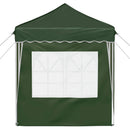 Pop-up Festtelt 195 x 195 x 245 cm Grøn Oxford stof