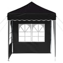 Pop-up Festtelt 195 x 195 x 245 cm Sort Oxford stof