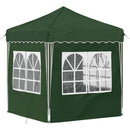 Pop-up Festtelt 195 x 195 x 245 cm Grøn Oxford stof