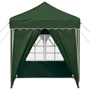 Pop-up Festtelt 195 x 195 x 245 cm Grøn Oxford stof