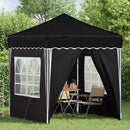 Pop-up Festtelt 195 x 195 x 245 cm Sort Oxford stof