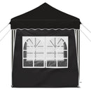 Pop-up Festtelt 195 x 195 x 245 cm Sort Oxford stof