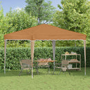 Pop-up Festtelt 288 x 288 x 245 cm Beige Oxford stof