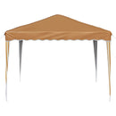Pop-up Festtelt 288 x 288 x 245 cm Beige Oxford stof