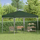 Pop-up Festtelt 288 x 288 x 245 cm Grøn Oxford stof