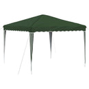 Pop-up Festtelt 288 x 288 x 245 cm Grøn Oxford stof