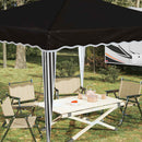 Pop-up Festtelt 288 x 288 x 245 cm Sort Oxford stof