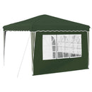 Pop-up Festtelt 288 x 288 x 245 cm Grøn Oxford stof