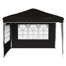 Pop-up Festtelt 288 x 288 x 245 cm Sort Oxford stof