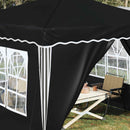 Pop-up Festtelt 288 x 288 x 245 cm Antracit Oxford stof