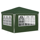 Pop-up Festtelt 288 x 288 x 245 cm Grøn Oxford stof