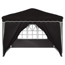 Pop-up Festtelt 288 x 288 x 245 cm Sort Oxford stof