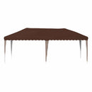 Pop-up Festtelt 575 x 290 x 245 cm Brun