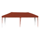 Pop-up Festtelt 575 x 290 x 245 cm Terrakotta
