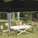 Pop-up Festtelt 575 x 290 x 245 cm Sort