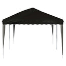 Pop-up Festtelt 575 x 290 x 245 cm Sort
