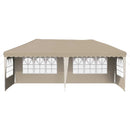 Pop-up Festtelt 575 x 289 x 245 cm Cremefarvet