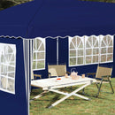 Pop-up Festtelt 575 x 289 x 245 cm Blå