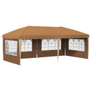 Pop-up Festtelt 575 x 289 x 245 cm Beige