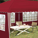 Pop-up Festtelt 575 x 289 x 245 cm Bordeaux