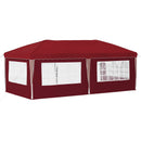 Pop-up Festtelt 575 x 289 x 245 cm Bordeaux