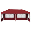 Pop-up Festtelt 575 x 289 x 245 cm Bordeaux