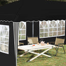 Pop-up Festtelt 575 x 289 x 245 cm Sort