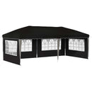 Pop-up Festtelt 575 x 289 x 245 cm Sort