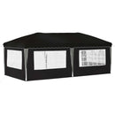 Pop-up Festtelt 575 x 289 x 245 cm Sort