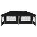 Pop-up Festtelt 575 x 289 x 245 cm Sort