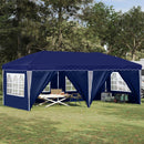 Pop-up Festtelt 575 x 288 x 245 cm Blå