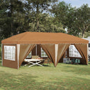 Pop-up Festtelt 575 x 288 x 245 cm Beige