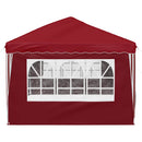 Pop-up Festtelt 575 x 288 x 245 cm Bordeaux