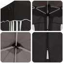 Pop-up Festtelt 575 x 288 x 245 cm Sort