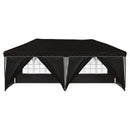 Pop-up Festtelt 575 x 288 x 245 cm Sort