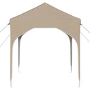Pop-up Festtelt 194 x 194 x 245 cm Cremefarvet
