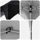 Pop-up Festtelt 194 x 194 x 245 cm Antracit