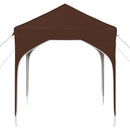 Pop-up Festtelt 194 x 194 x 245 cm Brun
