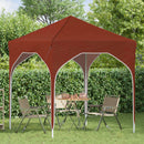 Pop-up Festtelt 194 x 194 x 245 cm Terrakotta