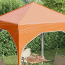Pop-up Festtelt 194 x 194 x 245 cm Orange
