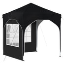Pop-up Festtelt 192 x 192 x 245 cm Antracit