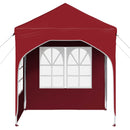 Pop-up Festtelt 192 x 192 x 245 cm Bordeaux