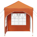 Pop-up Festtelt 192 x 192 x 245 cm Orange