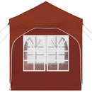Pop-up Festtelt 192 x 192 x 245 cm Terrakotta