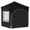 Pop-up Festtelt 192 x 192 x 245 cm Sort