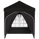 Pop-up Festtelt 192 x 192 x 245 cm Sort