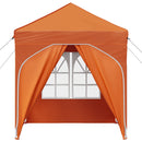 Pop-up Festtelt 192 x 192 x 245 cm Orange