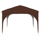 Pop-up Festtelt 290 x 290 x 245 cm Brun