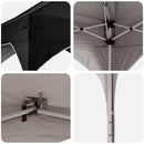 Pop-up Festtelt 290 x 290 x 245 cm Sort