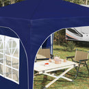 Pop-up Festtelt 290 x 290 x 245 cm Blå